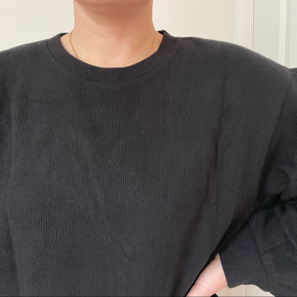 *a new day*  Ruffle Trim Long Sleeve Knit Top - Picture 5 of 10